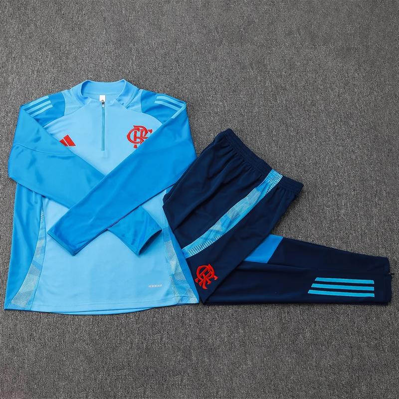 Conjunto Flamengo Azul Claro