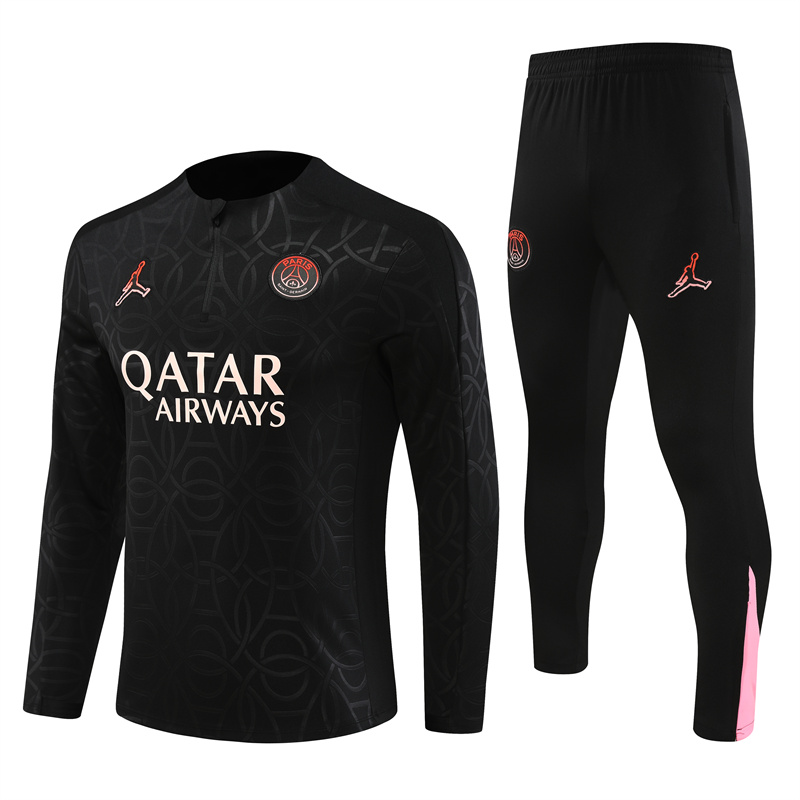 Conjunto Treino Psg Preto 25-26