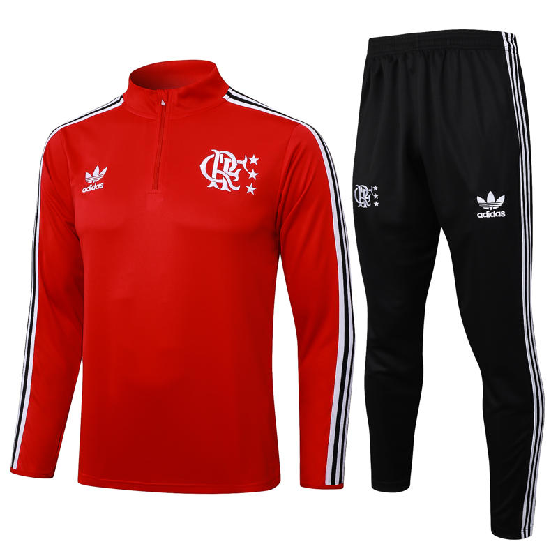 Conjunto Treino Flamengo Vermelho 25-26