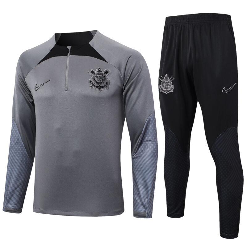 Conjunto Treino Corinthians Cinza 25-26