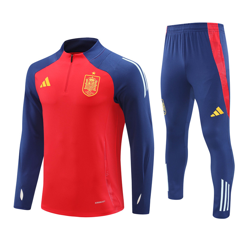 Conjunto Treino Espanha Vermelha 25-26