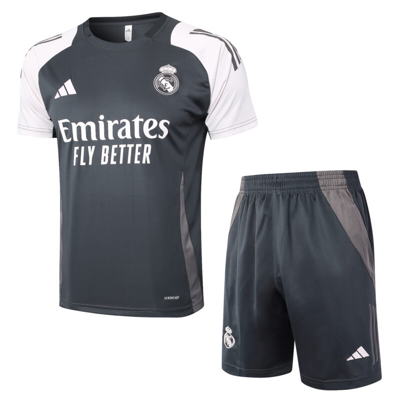 KIT Treino Real Madrid Cinza 25-26
