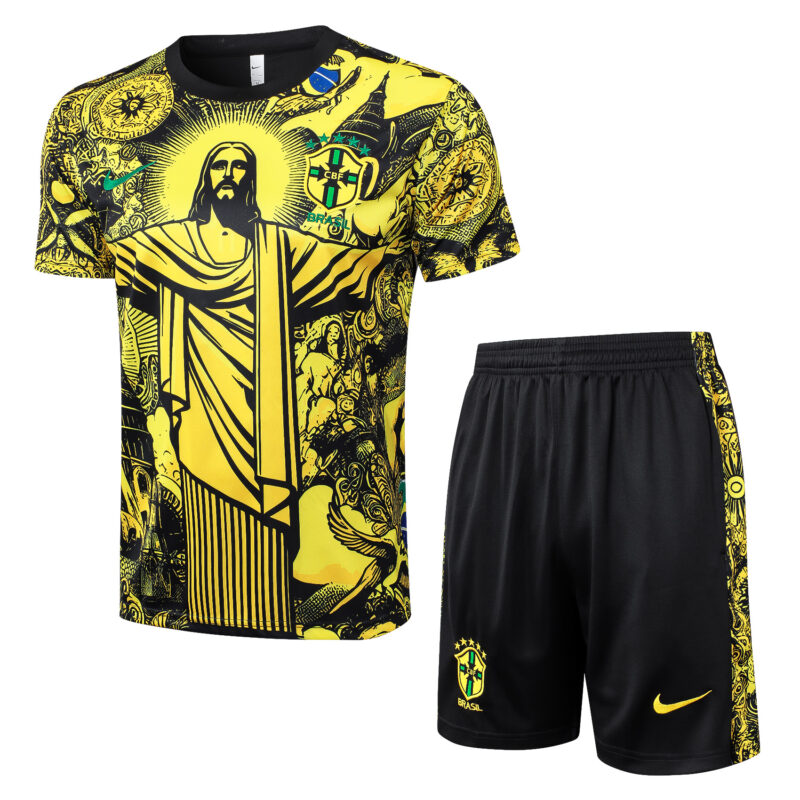 KIT Treino Brasil Amarelo 25-26