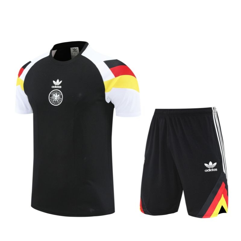 Kit Treino Alemanha Preto 25-25