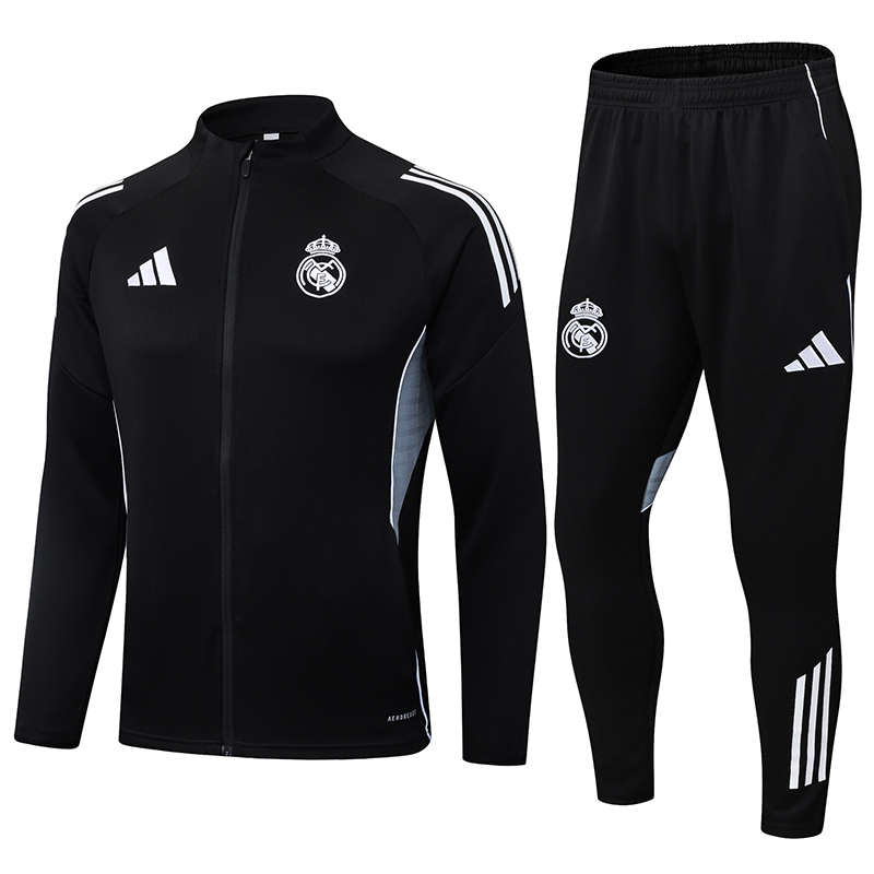 Conjunto Viagem Real Madrid Preto 25-26