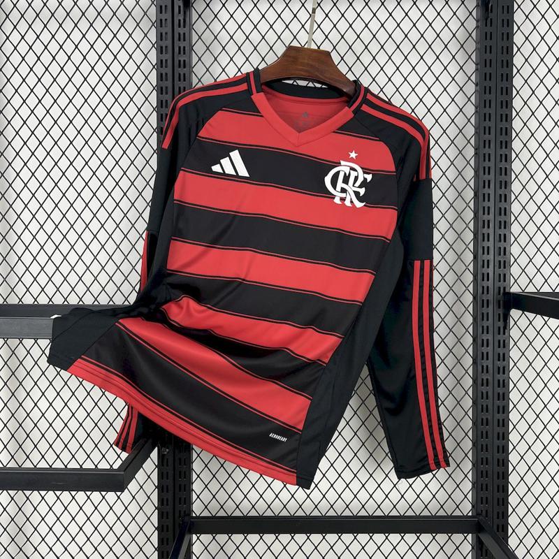 Flamengo Titular 25-26 Manga Longa - Imagem 1