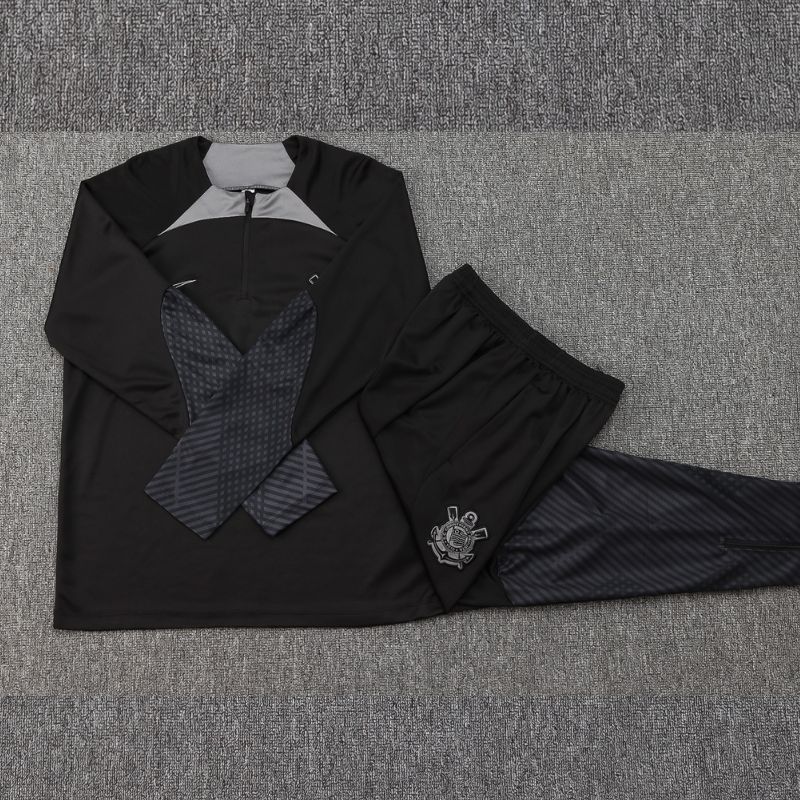 Conjunto Corinthians Preto - Imagem 1