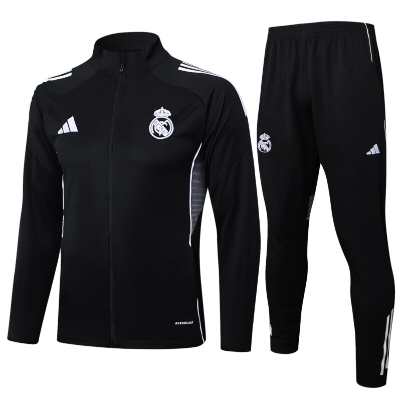 Conjunto Viagem Real Madrid Preto 25-26 - Imagem 1