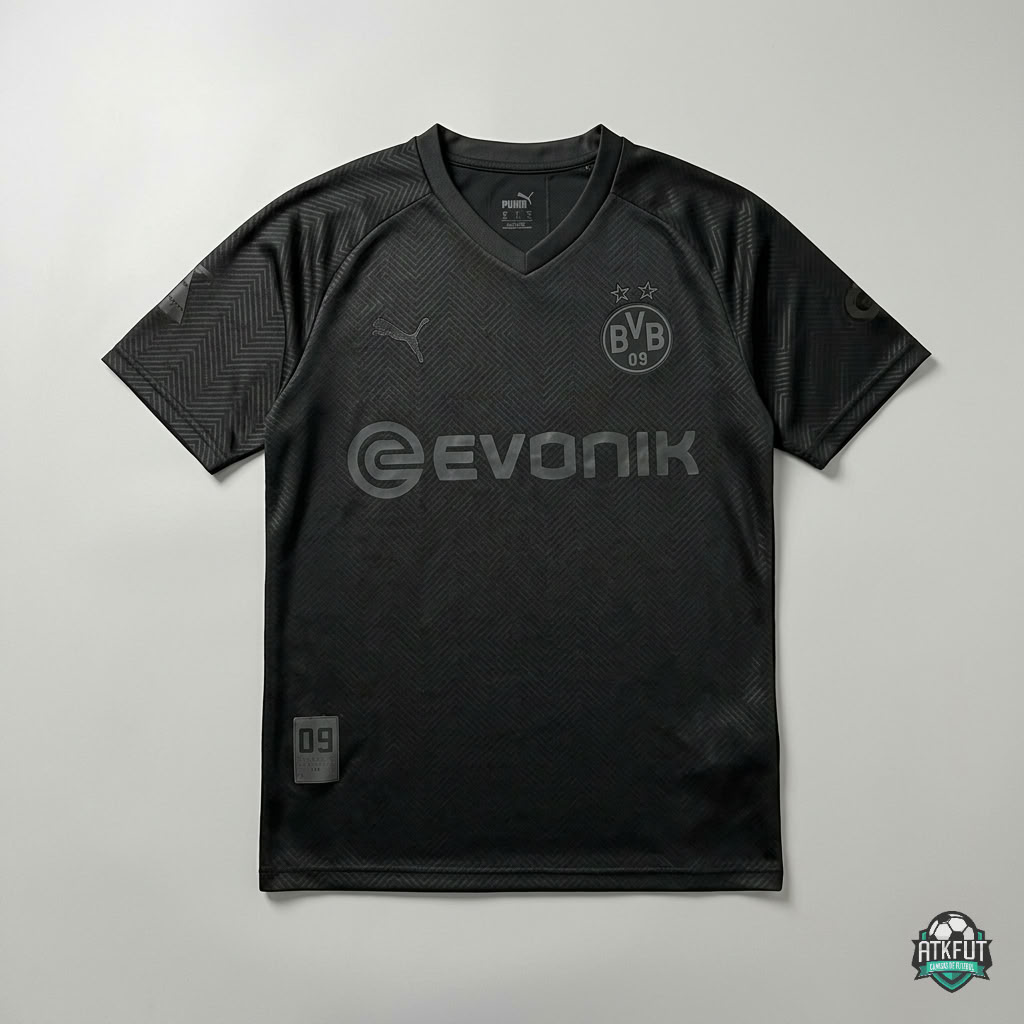 Borússia Dortmund ALL Black Borússia Dortmund ALL Black Torcedor - Imagem 1