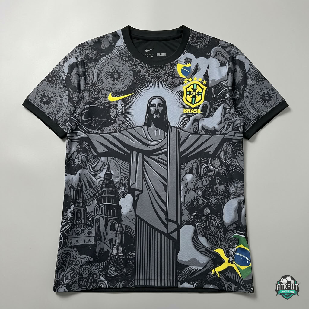 Brasil Edição Especial 25-26 preto Brasil Edição Especial 25-26 Torcedor - Imagem 1