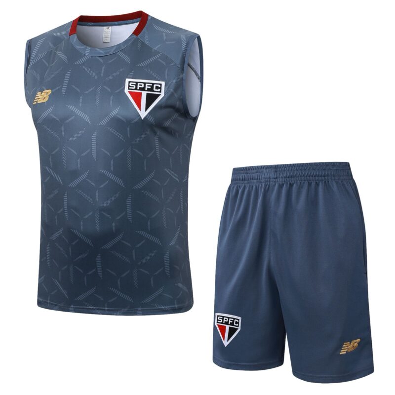 Kit Regata São Paulo Cinza - Imagem 1