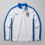 Jaqueta Treino Brasil Branco 25-26
