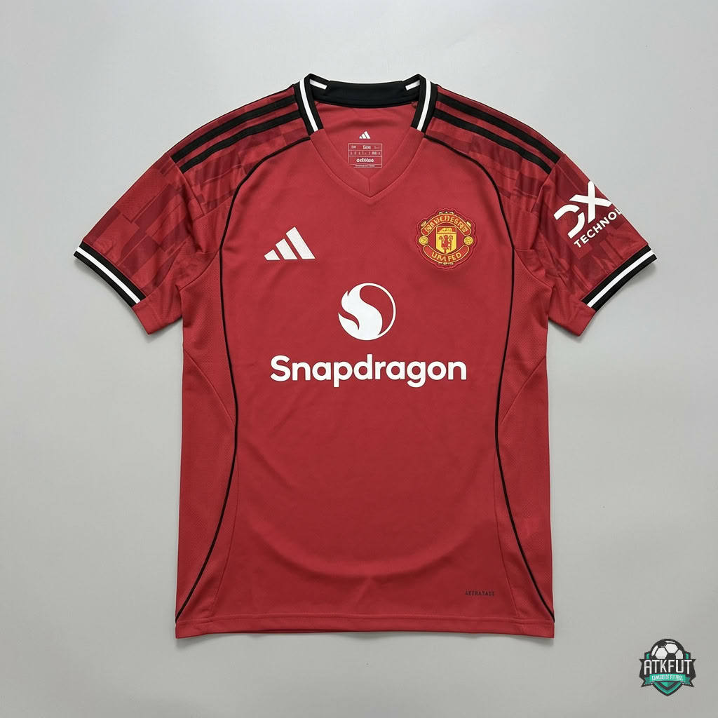 Manchester United Titular 25-26 Manchester United Titular 25-26 Torcedor - Imagem 1
