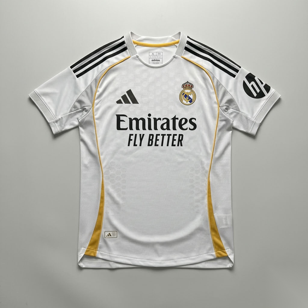 Real Madrid Titular 25-26 Jogador Real Madrid Titular 25-26 Jogador - Imagem 1