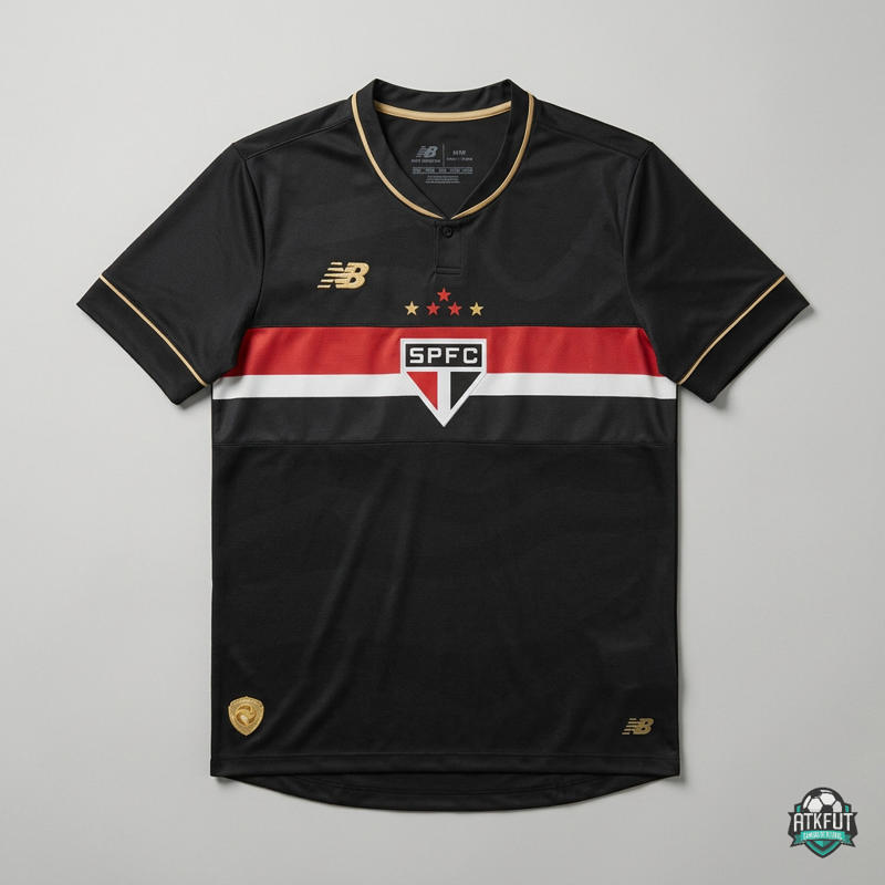 São Paulo Third 25-26 Torcedor -800x800 São Paulo Third 25-26 Torcedor - Imagem 1