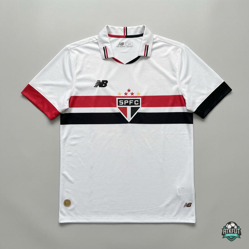 São Paulo Titular 24-25 Torcedor -800x800 São Paulo Titular 24-25 Torcedor - Imagem 1