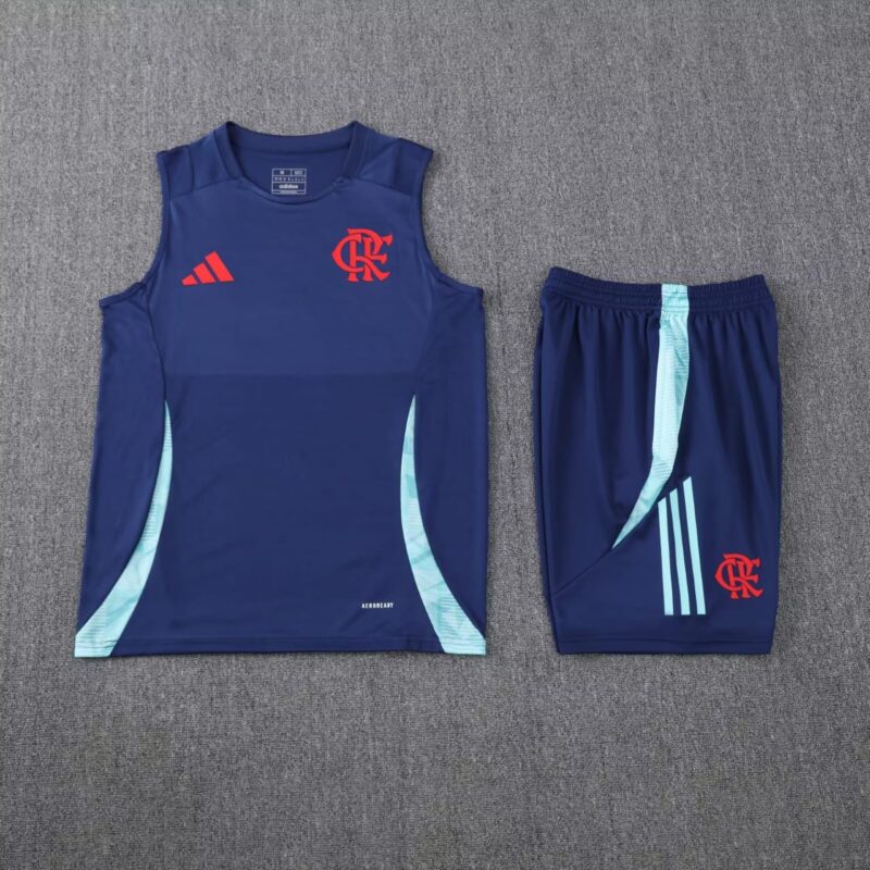 Kit Regata Flamengo Azul Escuro - Imagem 1