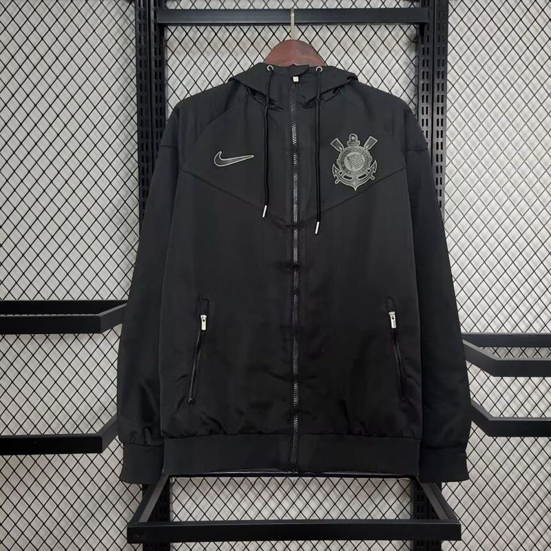 Corta Vento Corinthians Preto 25-26 - Imagem 1