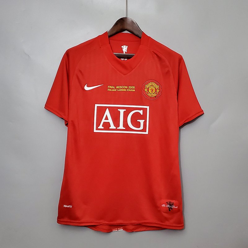 Camisa Manchester United RETRO 2008 - Imagem 1