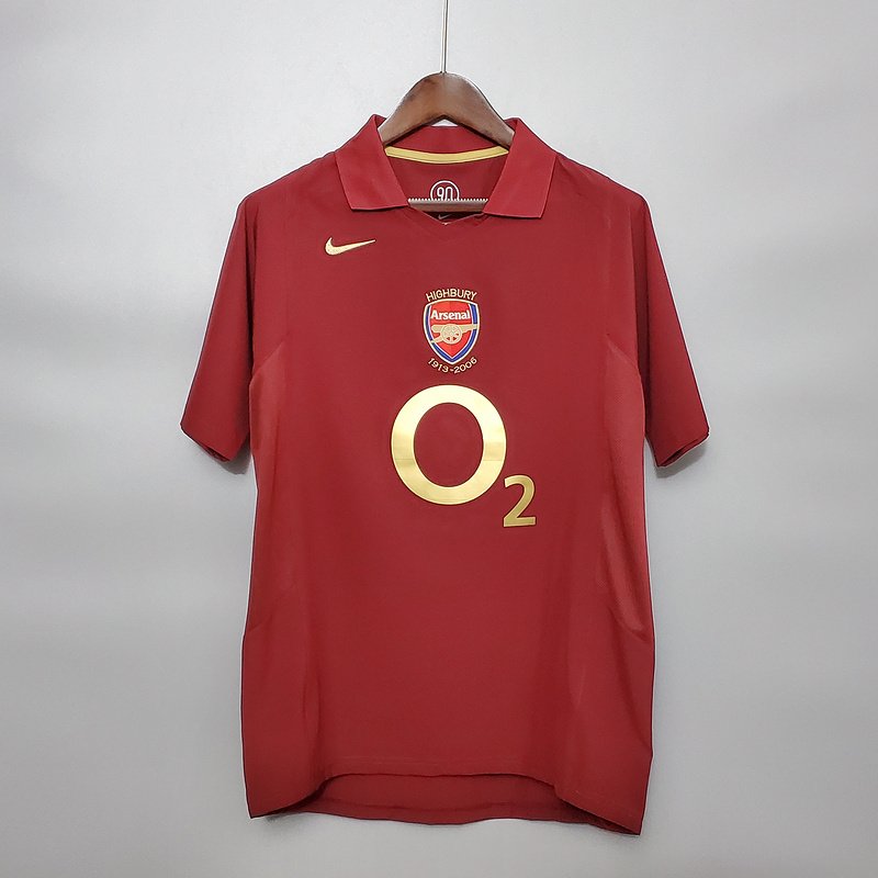 Camisa Arsenal RETRO 2006 - Imagem 1