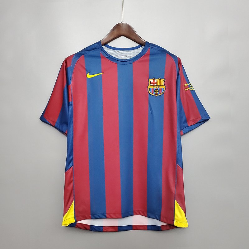 Camisa Barcelona RETRO 2006 - Imagem 1