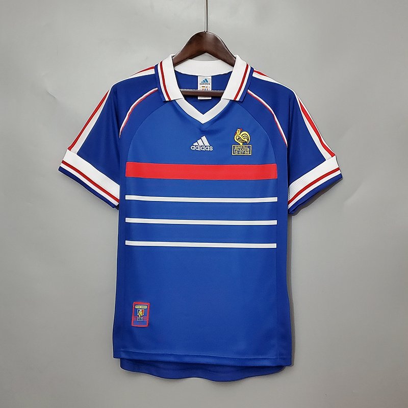 Camisa França RETRO 1998 - Imagem 1