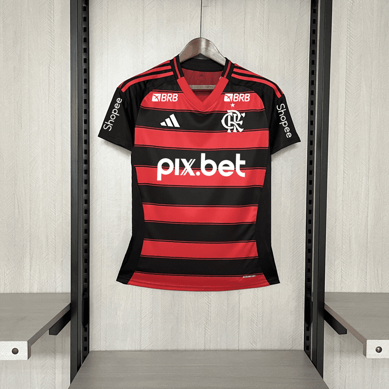 Flamengo Titular 25-26 Feminina - Patrocinador Master - Imagem 1