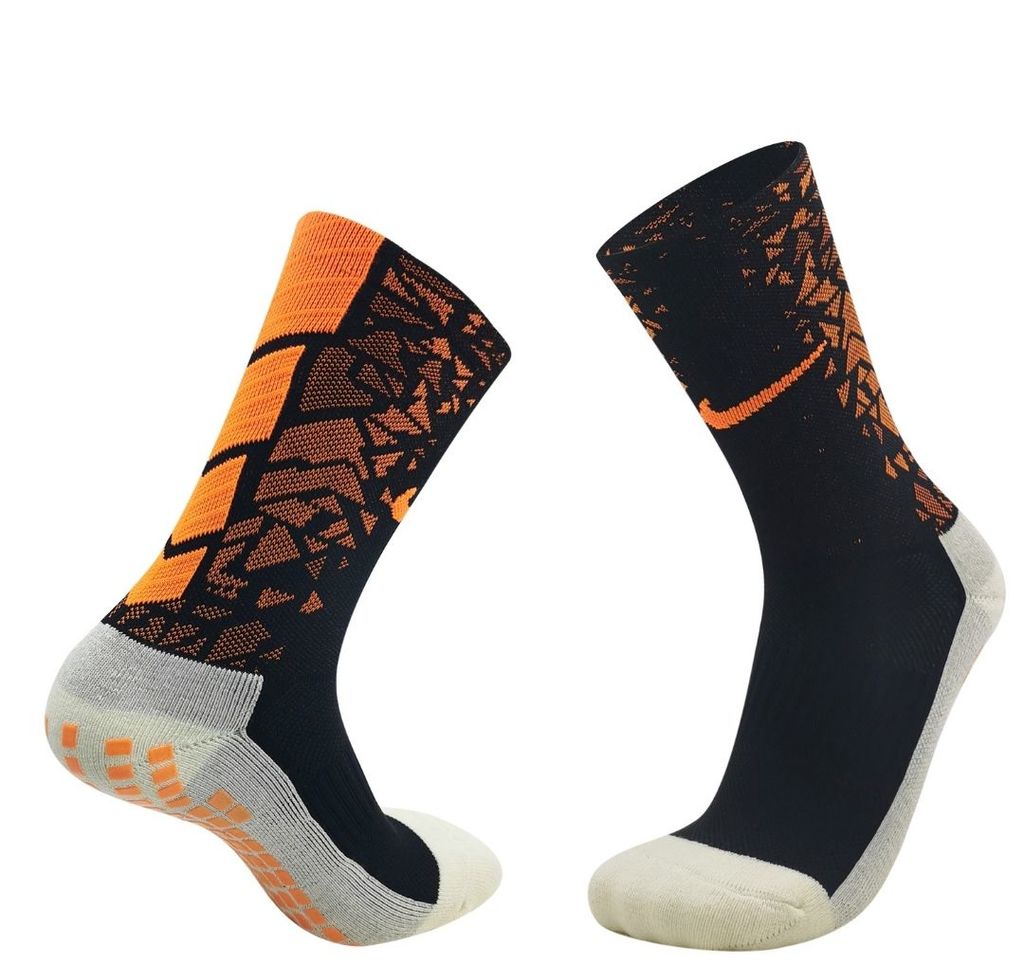 Meia Pro Antiderrapante Laranja - Imagem 1