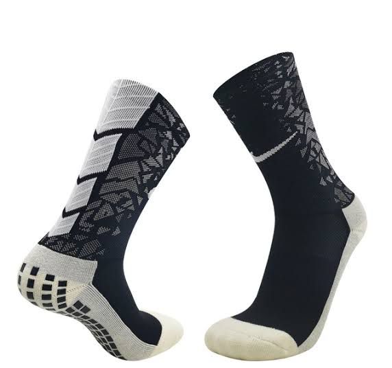 Meia Pro Antiderrapante Preto - Imagem 1