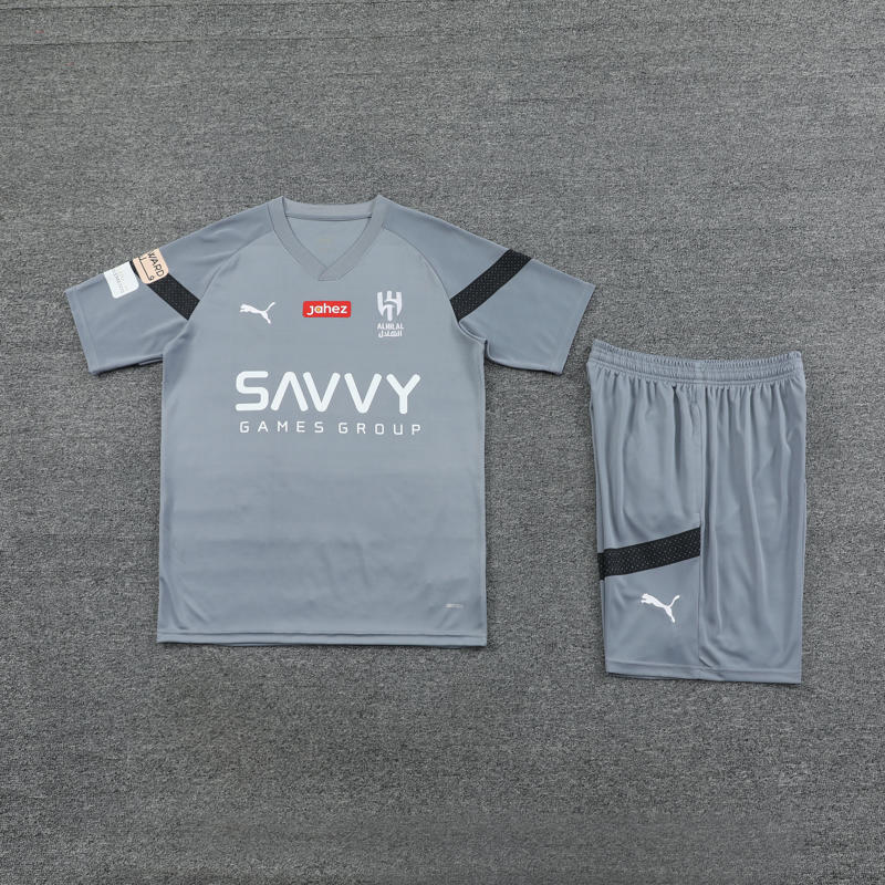 Kit treino Al Hilal Cinza - Imagem 1