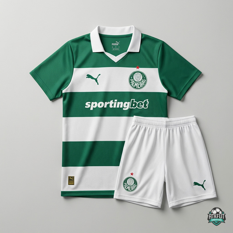 Palmeiras Edição Especial 25-26 KIDS -800x800-800x800 Palmeiras Edição Especial 25-26 KIDS - Imagem 1