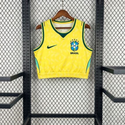 Brasil Cropped Feminino Torcedor