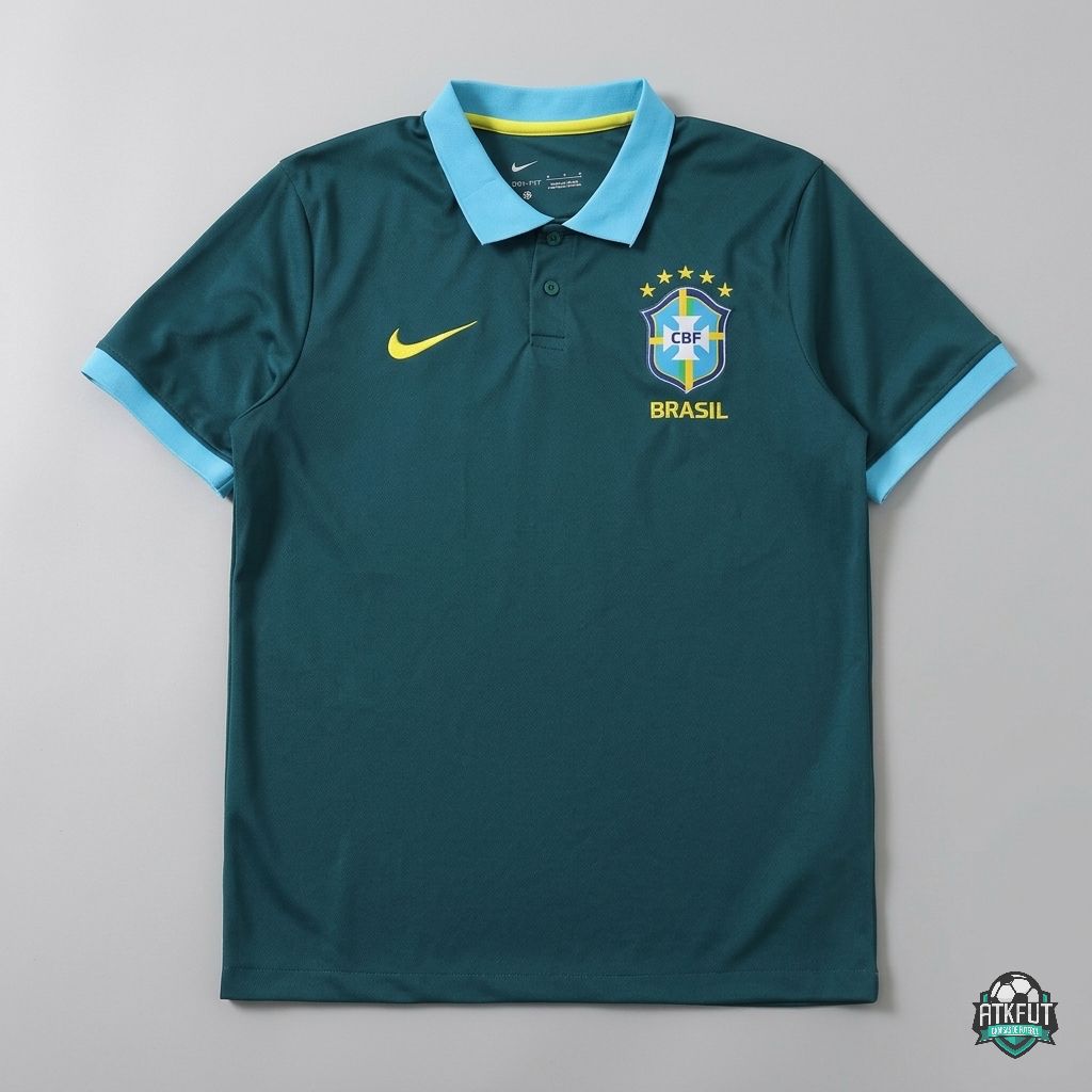 WhatsApp Image 2026-04-09 at 07.23.08 Polo Brasil Verde 26-27 Torcedor - Imagem 1