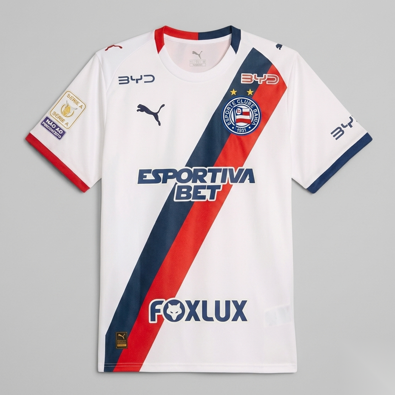 Bahia Titular 25-26 - Com Patrocínios Torcedor Bahia Titular 25-26 - Com Patrocínios Torcedor - Imagem 1