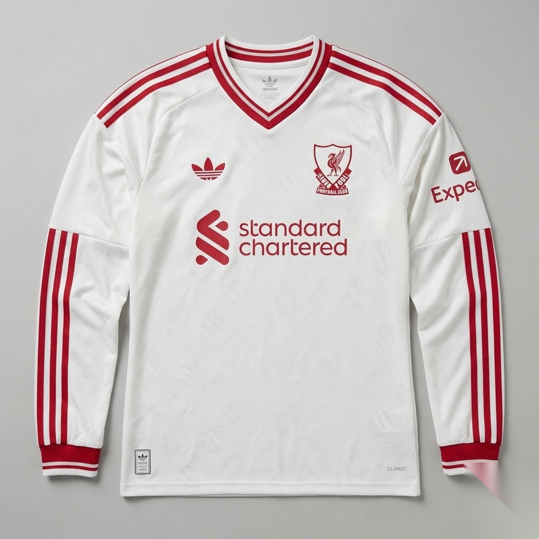 Liverpool Reserva Manga Longa 26-27 Torcedor Liverpool Reserva Manga Longa 26-27 Torcedor - Imagem 1