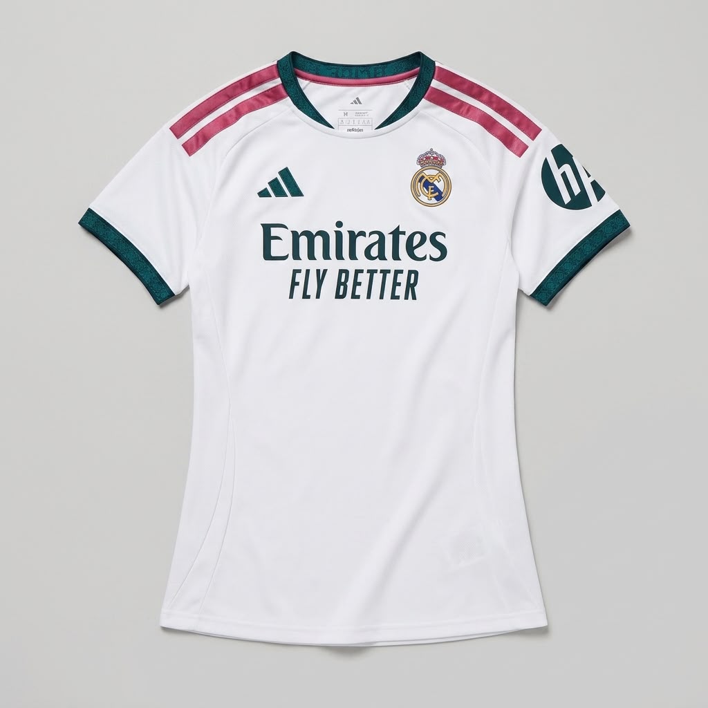 feminina-real Real Madrid Titular 26-27 Feminina - Imagem 1