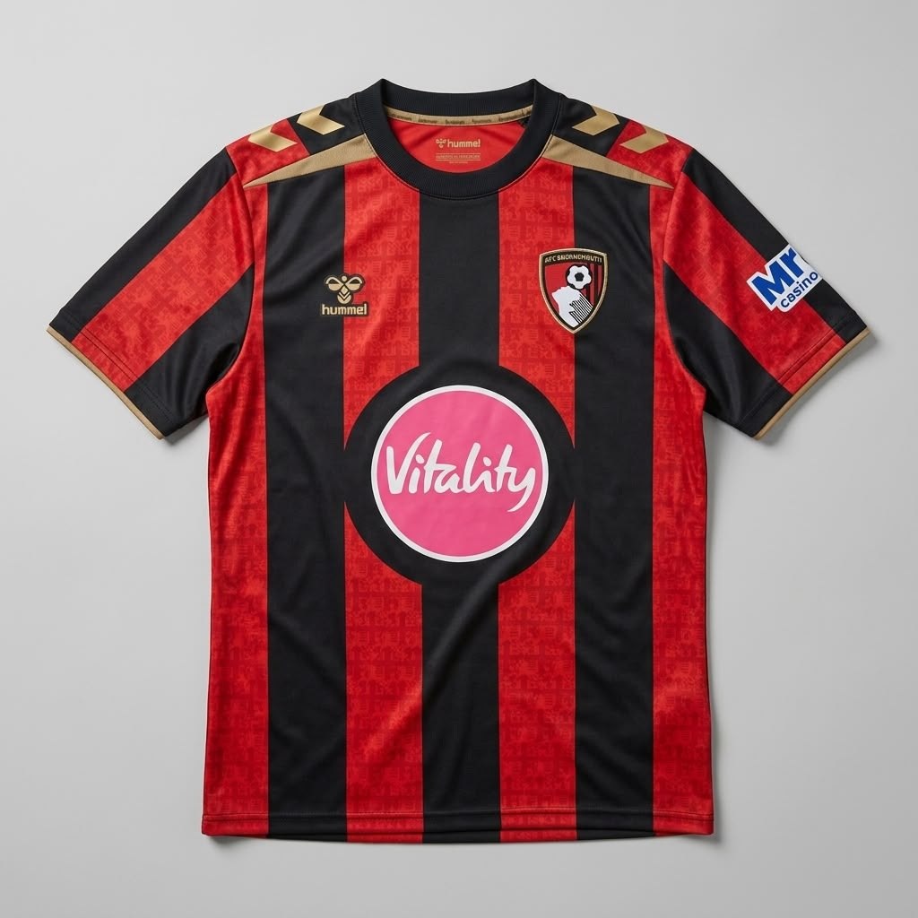 WhatsApp Image 2026-09-09 at 15.52.17 Bournemouth Titular 26-27 Torcedor - Imagem 1