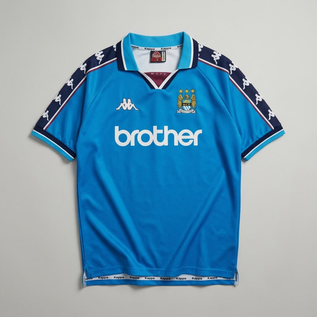 WhatsApp Image 2026-09-15 at 14.03.28 (2) Manchester City Retro 1997 - Imagem 1
