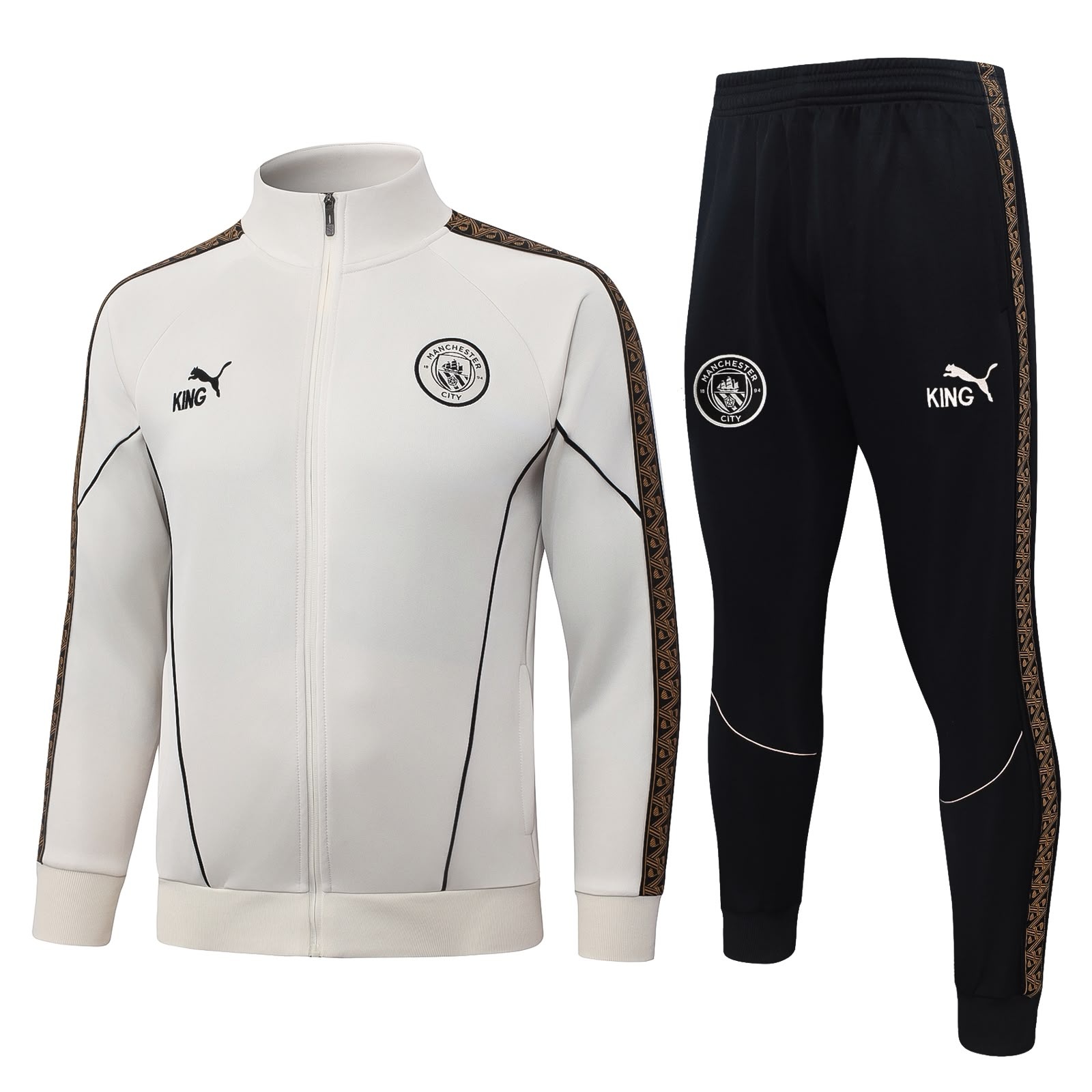 WhatsApp Image 2026-09-15 at 14.03.33 Conjunto Viagem Manchester City Bege 26-27 - Imagem 1