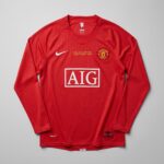 Manchester United Retro 2007 Manga Longa