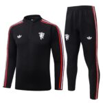 Conjunto Treino Manchester United Preto 26-27